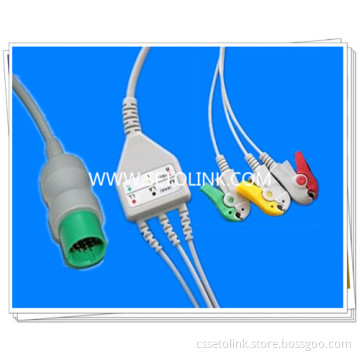 Spacelabs 3 Leads ECG Cable
